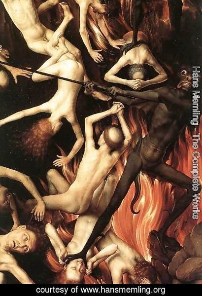 Hans Memling - Last Judgment Triptych (detail-8) 1467-71