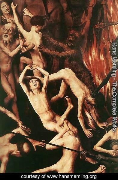 Hans Memling - Last Judgment Triptych (detail-9) 1467-71