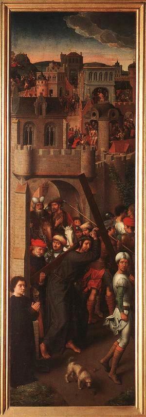 Hans Memling - Passion (Greverade) Altarpiece (left wing) 1491