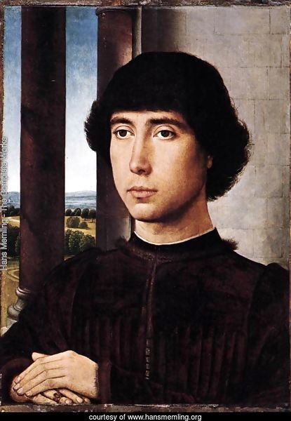Portrait of a Man at a Loggia c. 1480