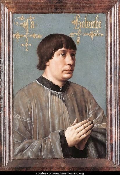 Portrait of Jacob Obrecht 1496