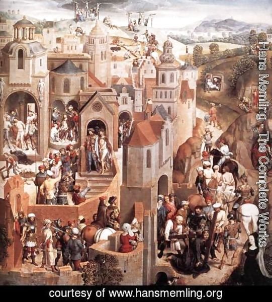 Hans Memling - Scenes from the Passion of Christ (detail-1) 1470-71