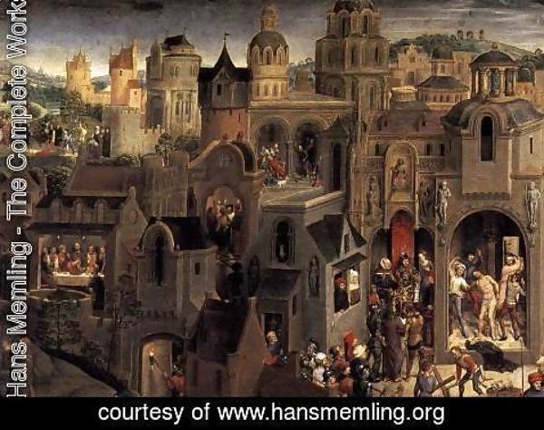 Hans Memling - Scenes from the Passion of Christ (detail-2) 1470-71