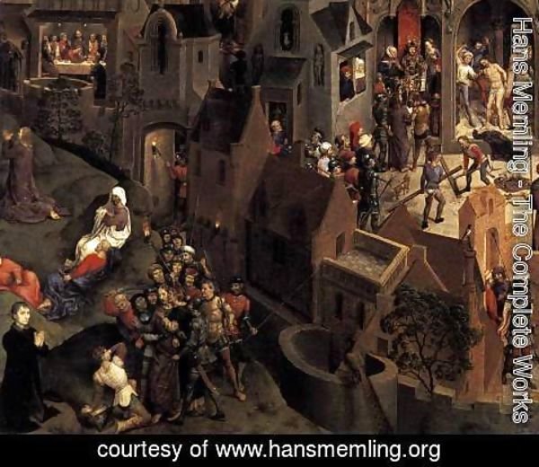 Hans Memling - Scenes from the Passion of Christ (detail-3) 1470-71