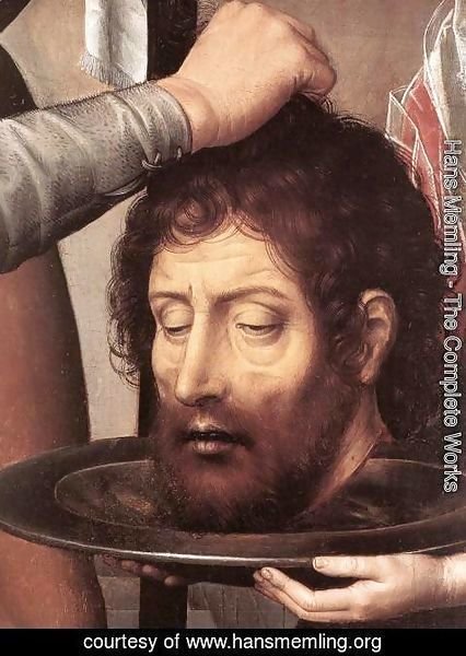 Hans Memling - St John Altarpiece (detail-2) 1474-79
