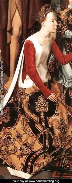 Hans Memling - St John Altarpiece (detail-6) 1474-79