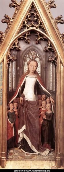 St Ursula Shrine- St Ursula anad the Holy Virgins 1489