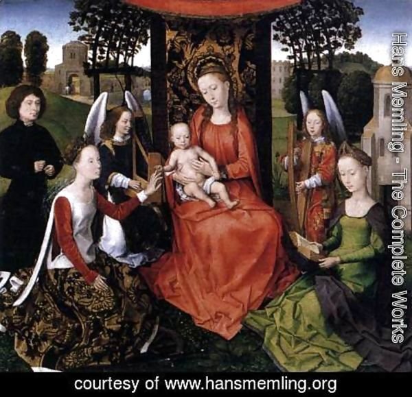 Hans Memling - The Mystic Marriage of St Catherine 1479-80