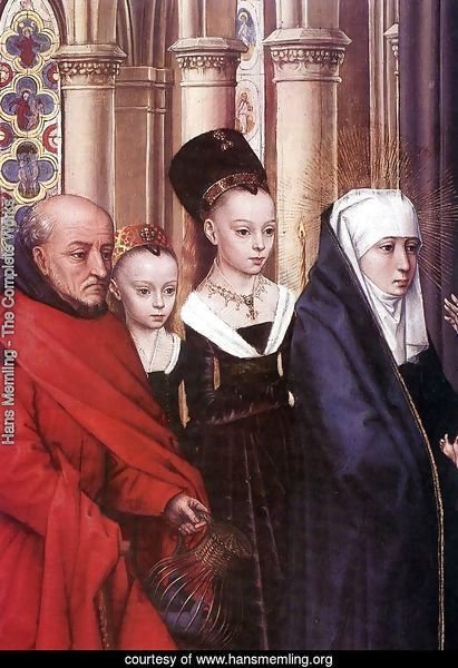 The Presentation in the Temple (detail) 1463