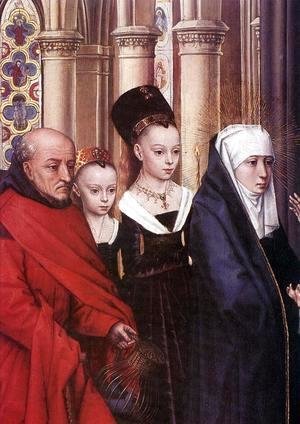 Hans Memling - The Presentation in the Temple (detail) 1463