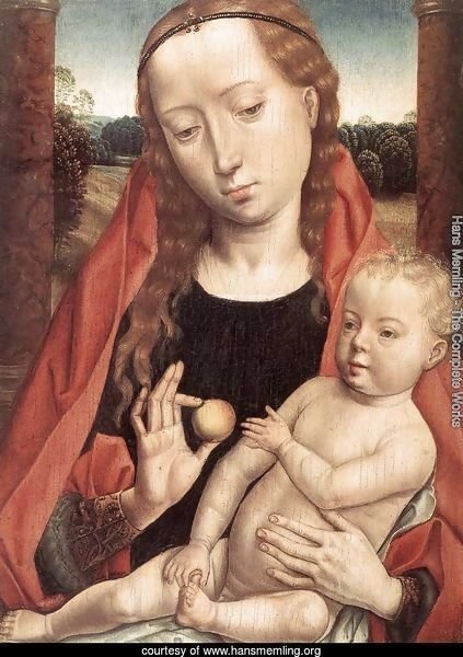 Virgin with the Child Reaching for his Toe 1490s